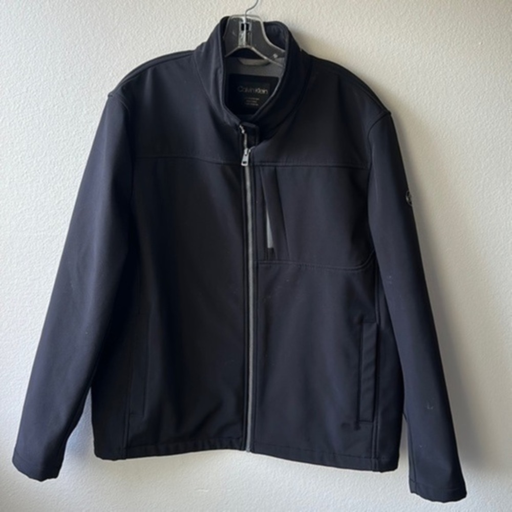 Calvin Klein jacket size XL men’s black dress coat
